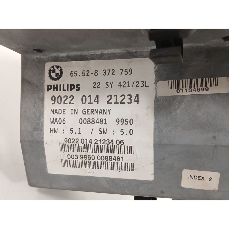 Recambio de sistema audio / radio cd para bmw serie 5 berlina (e39) 3.0 24v turbodiesel cat referencia OEM IAM 65528374914B 9022