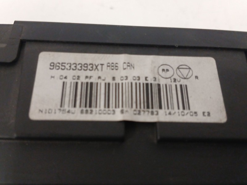 Recambio de mando climatizador para citroën c3 1.4 hdi referencia OEM IAM 96533393XT 7295 