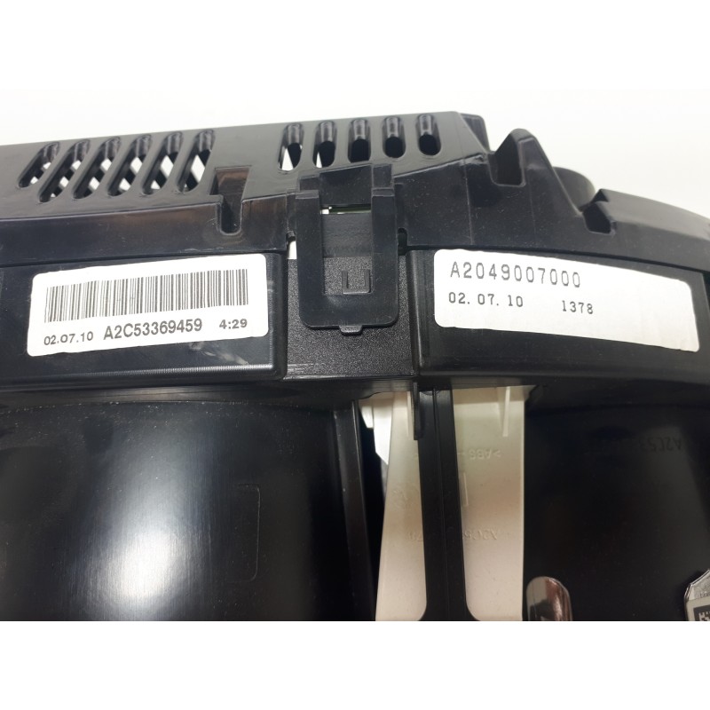 Recambio de cuadro instrumentos para mercedes-benz clase c (w204) berlina 2.1 cdi cat referencia OEM IAM A2049007000ZGS001 A2C53
