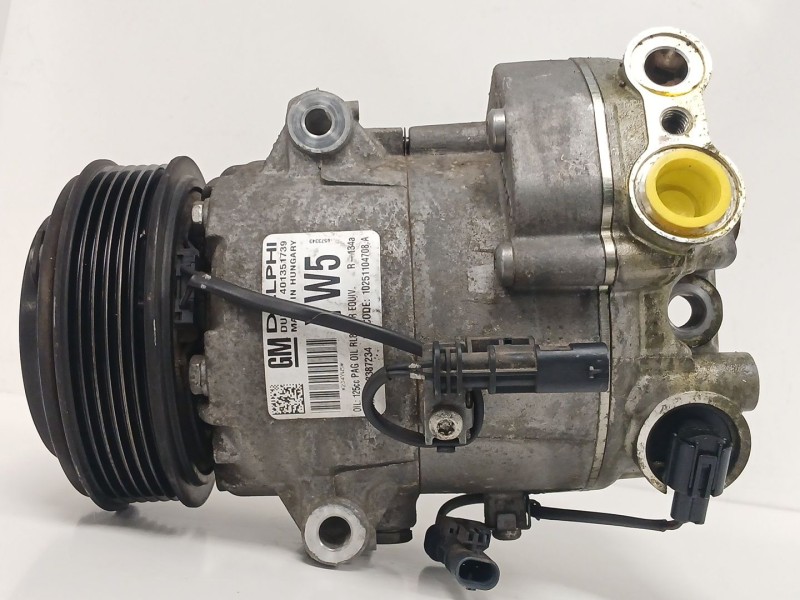 Recambio de compresor aire acondicionado para opel astra j (p10) 1.7 cdti (68) referencia OEM IAM 13387234  
