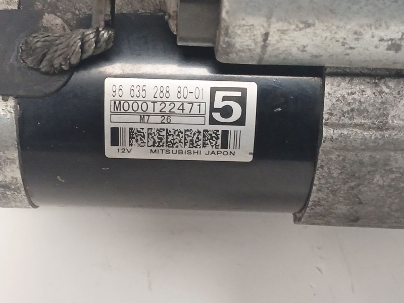 Recambio de motor arranque para citroën c5 iii (rd_) 1.6 hdi 110 referencia OEM IAM 966358880 M00T22471 