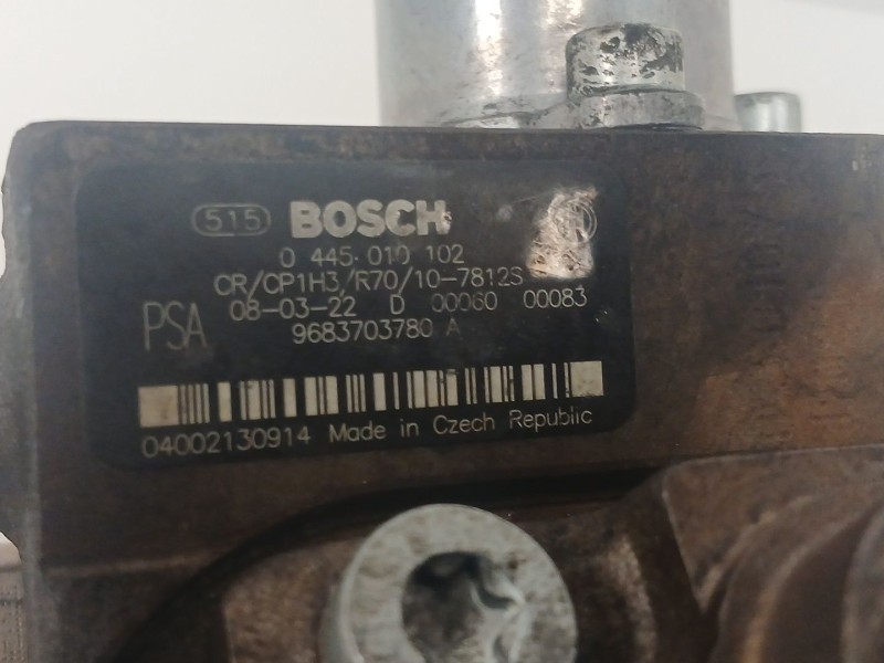 Recambio de bomba inyeccion para citroën c5 iii (rd_) 1.6 hdi 110 referencia OEM IAM 0445010102  