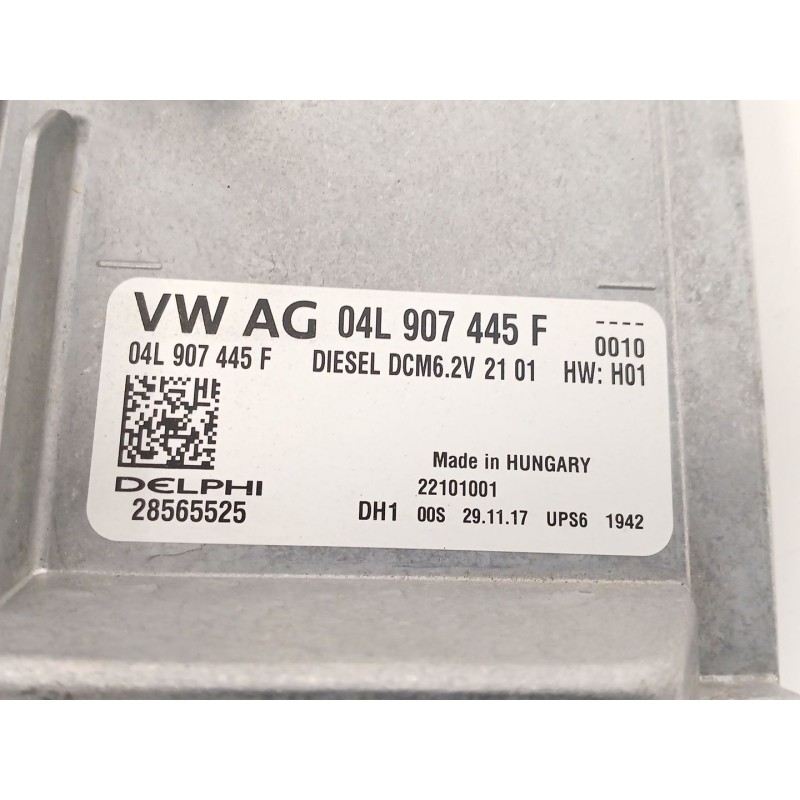 Recambio de centralita motor uce para seat ibiza v (kj1, kjg) 1.6 tdi referencia OEM IAM 04L907445F DCM6 28565525
