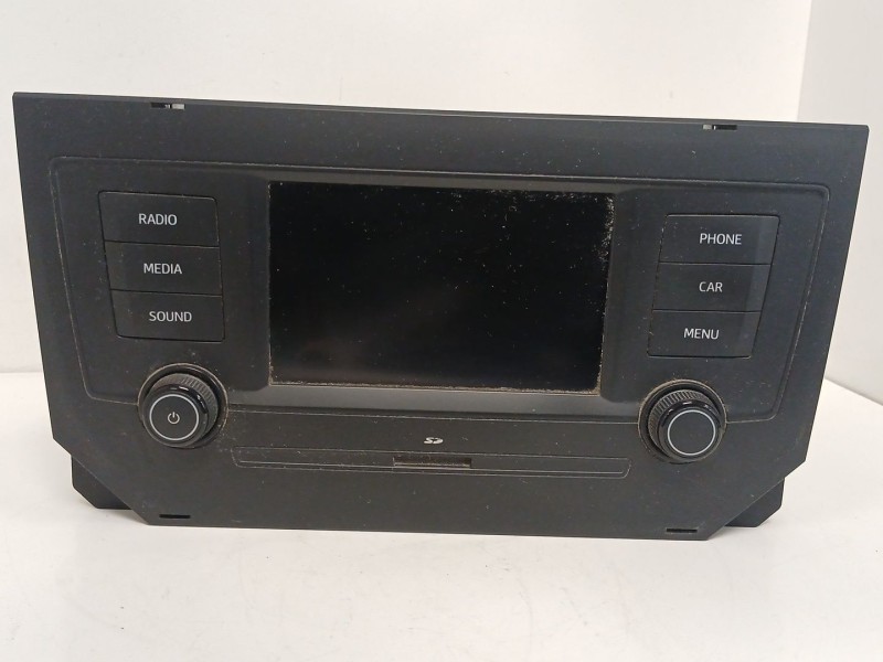 Recambio de sistema audio / radio cd para seat ibiza v (kj1, kjg) 1.6 tdi referencia OEM IAM 6F0035888  