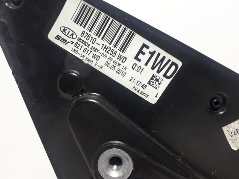 Recambio de retrovisor izquierdo para kia cee´d drive referencia OEM IAM 876101H22WD 621017WD E1WD