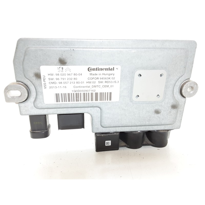 Recambio de centralita start / stop para citroën c4 lim. 1.6 e-hdi fap referencia OEM IAM 980209678004 DMTCCEM01 1Q0D050907162