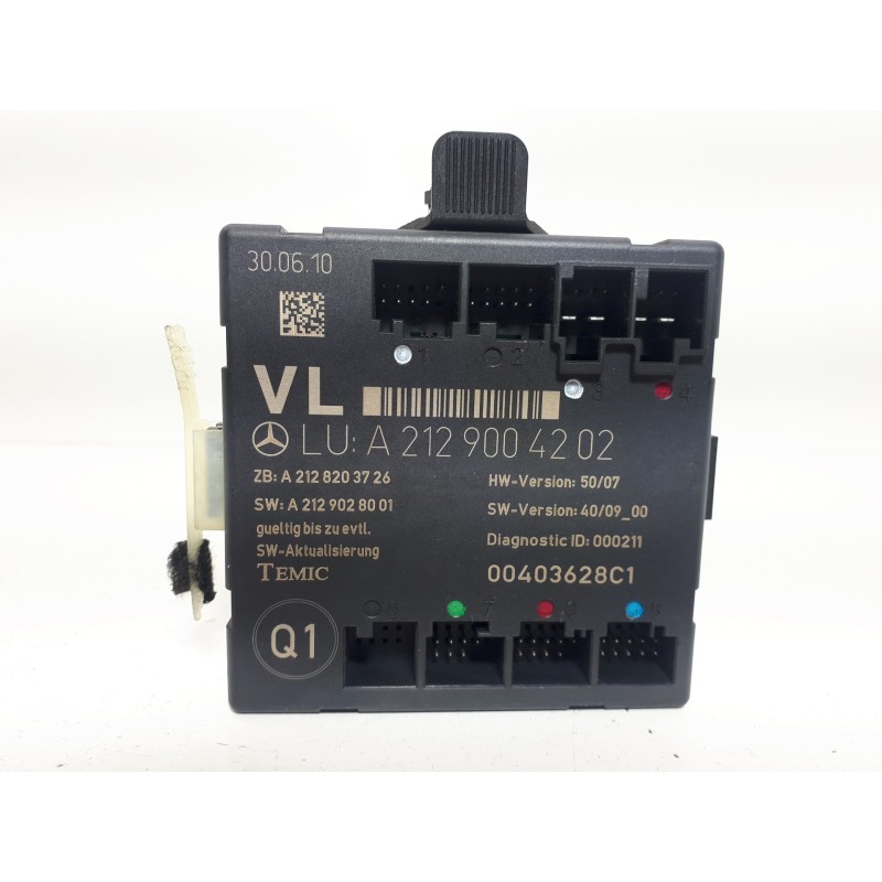 Recambio de modulo electronico para mercedes-benz clase c (w204) berlina 2.1 cdi cat referencia OEM IAM A2129004202  