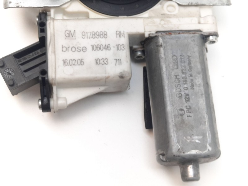 Recambio de elevalunas delantero derecho para opel vectra c berlina comfort referencia OEM IAM 9178988RH  