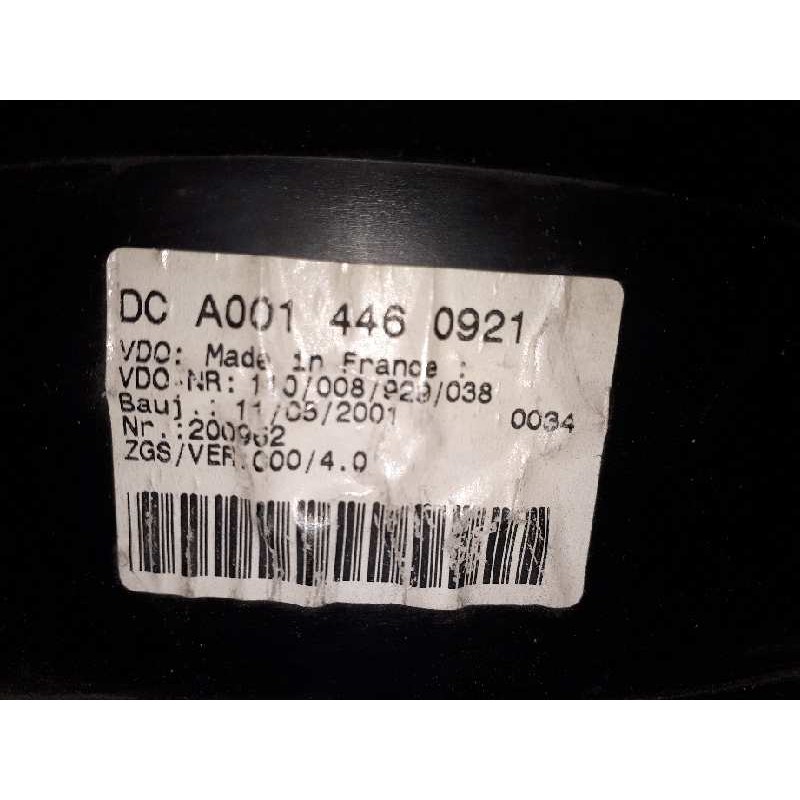 Recambio de cuadro instrumentos para mercedes-benz sprinter 02.00  caja abierta 216 cdi (902.611-612) referencia OEM IAM A001446