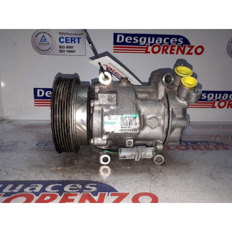 Recambio de compresor aire acondicionado para renault clio iii dynamique referencia OEM IAM 8200651251  