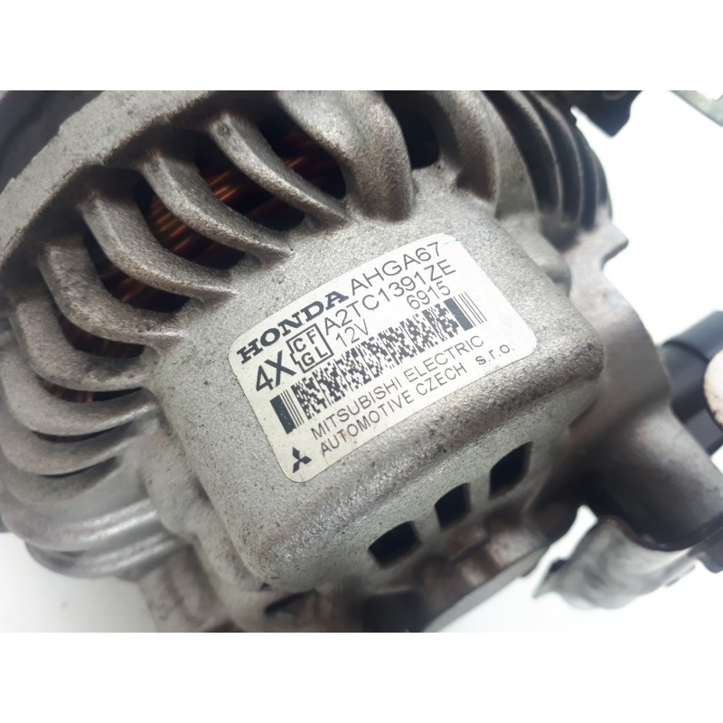 Recambio de alternador para honda civic berlina 5 (fk) 1.8 vtec cat referencia OEM IAM AHGA67 A2TC1391ZE 