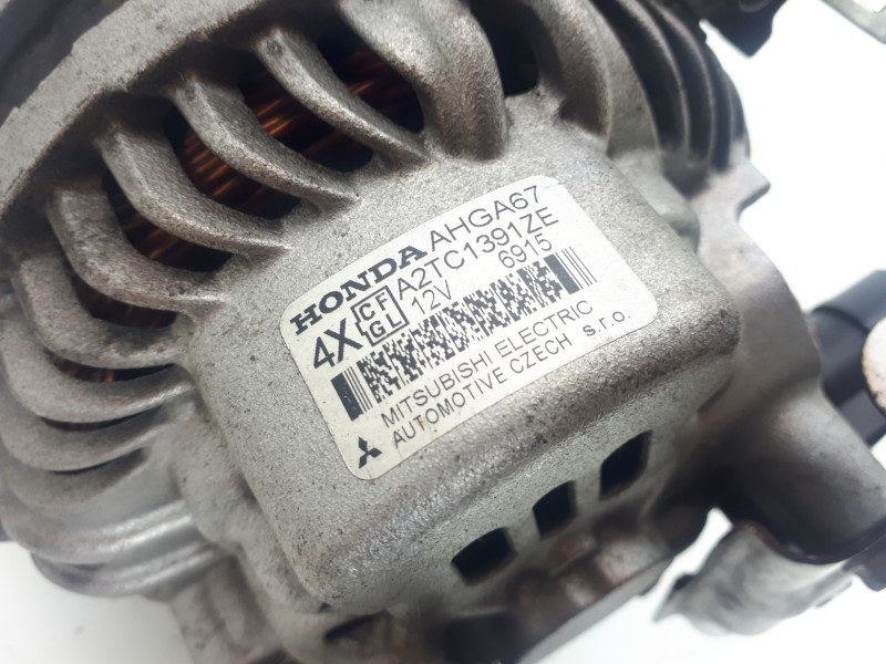 Recambio de alternador para honda civic berlina 5 (fk) 1.8 vtec cat referencia OEM IAM AHGA67 A2TC1391ZE 