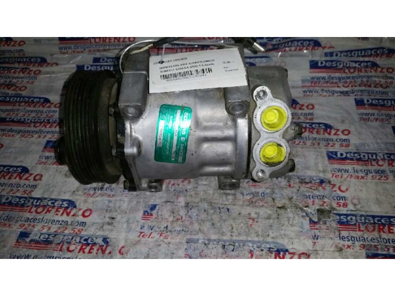 Recambio de compresor aire acondicionado para renault laguna (b56) 1.8 anade referencia OEM IAM 7815B 7700859676D 