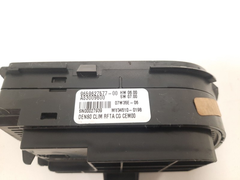 Recambio de mando climatizador para citroën c4 grand picasso exclusive referencia OEM IAM 9659627577 A83009600 