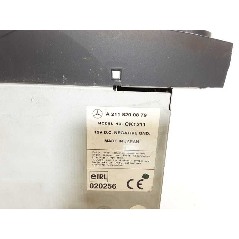 Recambio de sistema audio / radio cd para mercedes-benz clase e (w211) berlina e 240 (211.061) referencia OEM IAM A2118200879 CK