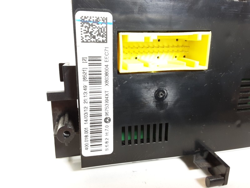 Recambio de mando climatizador para citroën c3 collection referencia OEM IAM 96753994XT  