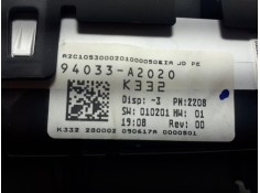 Recambio de cuadro instrumentos para kia ceed concept referencia OEM IAM 94033A2020 K332  2