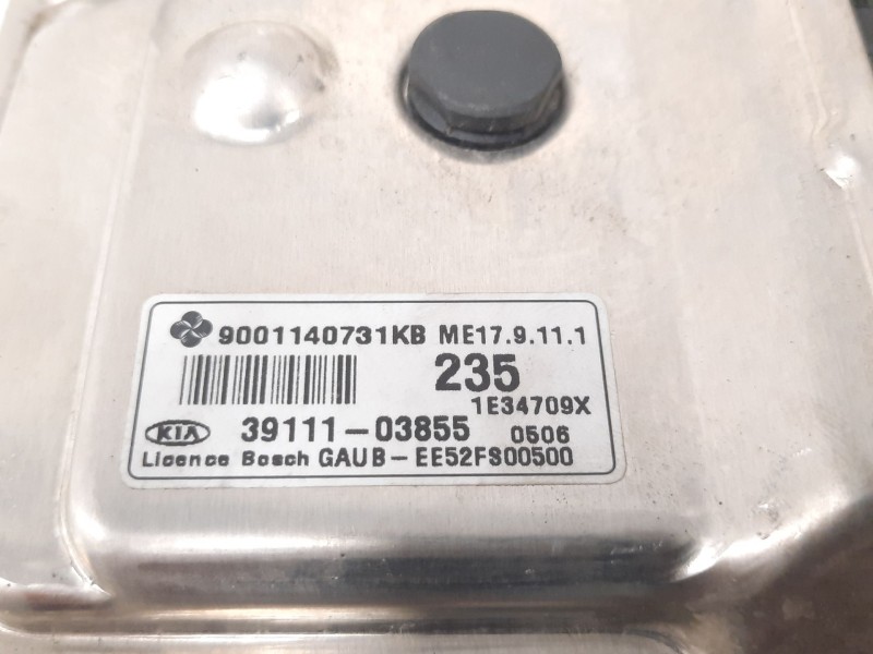 Recambio de centralita motor uce para kia rio iii (ub) 1.25 cvvt referencia OEM IAM 3911103855 9001140731KB 1E34709X