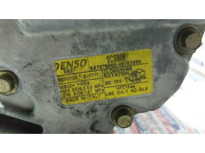 Recambio de compresor aire acondicionado para fiat punto berlina (188) 1.2 8v referencia OEM IAM 46782669  