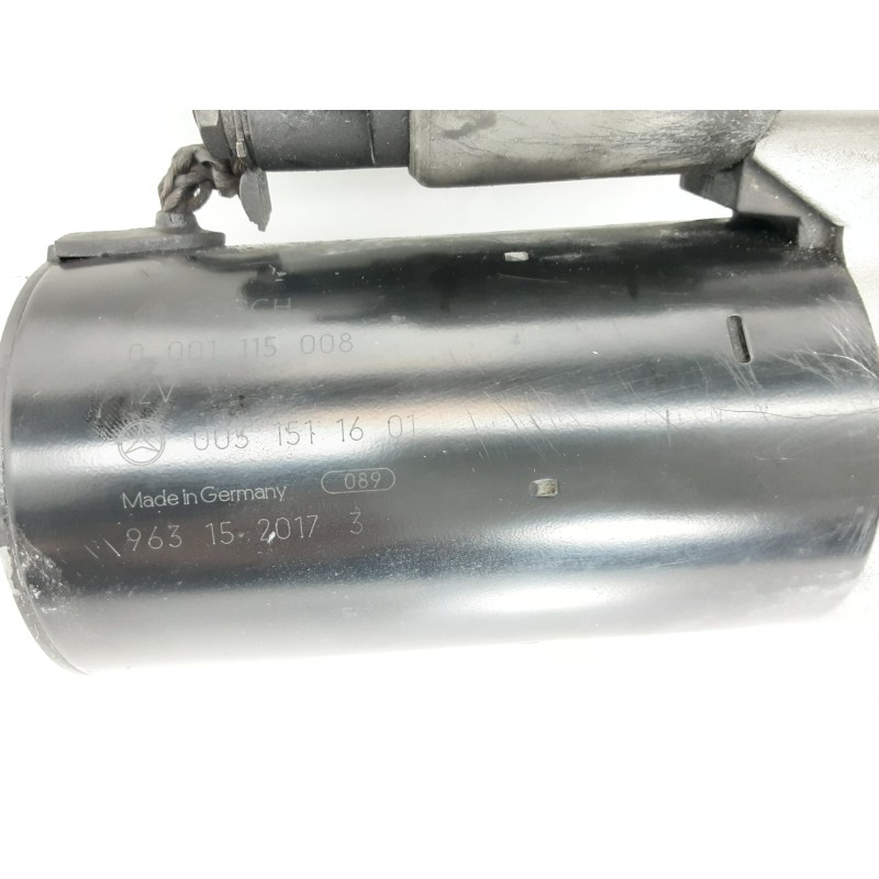 Recambio de motor arranque para mercedes-benz clase a (w168) 170 cdi (168.008) referencia OEM IAM 0031511601 0001115008 