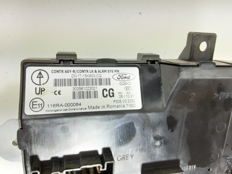 Recambio de modulo electronico para ford fiesta (ccn) black&white edition referencia OEM IAM DN1T15K600CG  