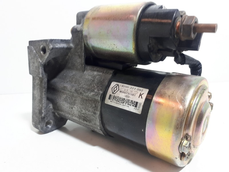 Recambio de motor arranque para renault megane ii berlina 5p authentique referencia OEM IAM 8200227092 M000T91581 
