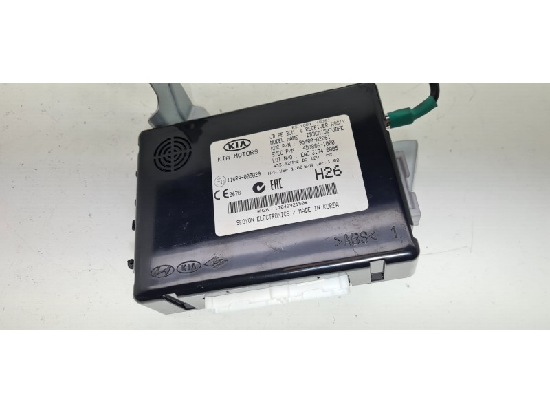 Recambio de modulo confort para kia ceed concept referencia OEM IAM 116RA003029  