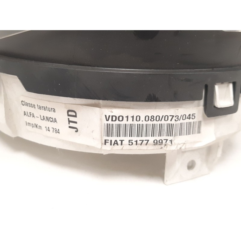 Recambio de cuadro instrumentos para fiat multipla nuevo (186) 1.9 8v dynamic multijet (88kw) referencia OEM IAM 51779971 110080