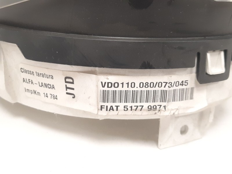 Recambio de cuadro instrumentos para fiat multipla nuevo (186) 1.9 8v dynamic multijet (88kw) referencia OEM IAM 51779971 110080