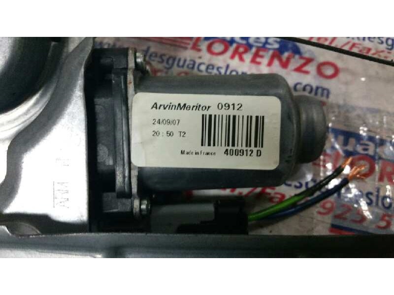 Recambio de elevalunas delantero derecho para peugeot 207 confort referencia OEM IAM  400912D 