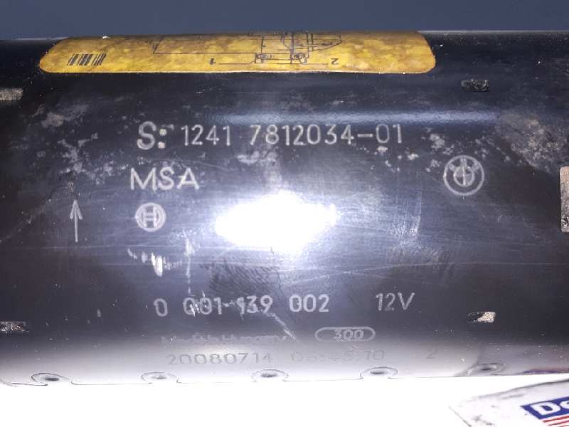 Recambio de motor arranque para bmw serie 1 berlina (e81/e87) 118d referencia OEM IAM 12417812034 0001139002 