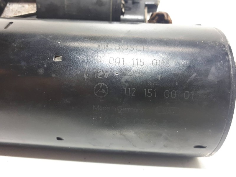 Recambio de motor arranque para mercedes-benz clase clk (w208) coupe 320 (208.365) referencia OEM IAM 1121510001 0001115005 