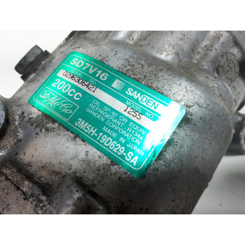 Recambio de compresor aire acondicionado para mazda 3 berlina (bk) 1.6 crdt active referencia OEM IAM 3M5H19D629SA 1255A 