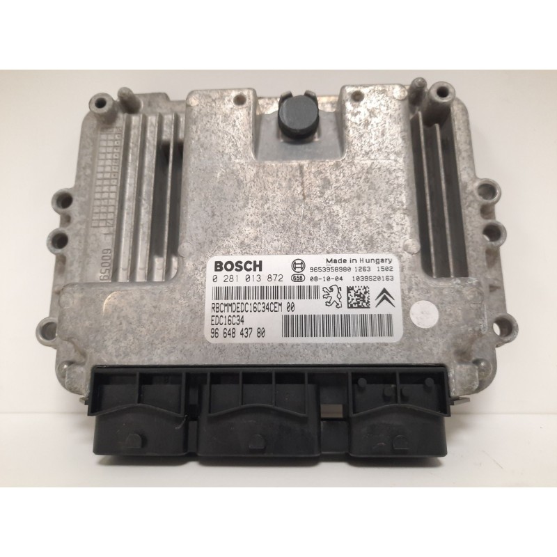 Recambio de centralita motor uce para peugeot 308 confort referencia OEM IAM 9664843780 0281013872 9353958980