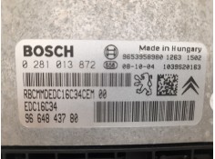Recambio de centralita motor uce para peugeot 308 confort referencia OEM IAM 9664843780 0281013872 9353958980 2