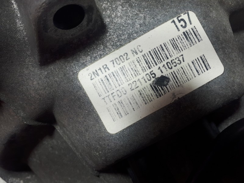 Recambio de caja cambios para ford fusion (cbk) ambiente referencia OEM IAM 2N1R7002NC TTFD0 