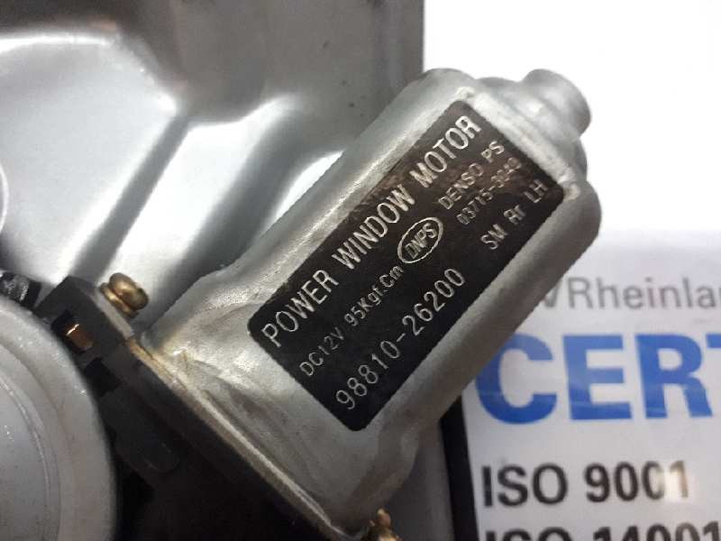 Recambio de elevalunas trasero izquierdo para hyundai santa fe (sm) 2.0 gls crdi referencia OEM IAM 9881026200  