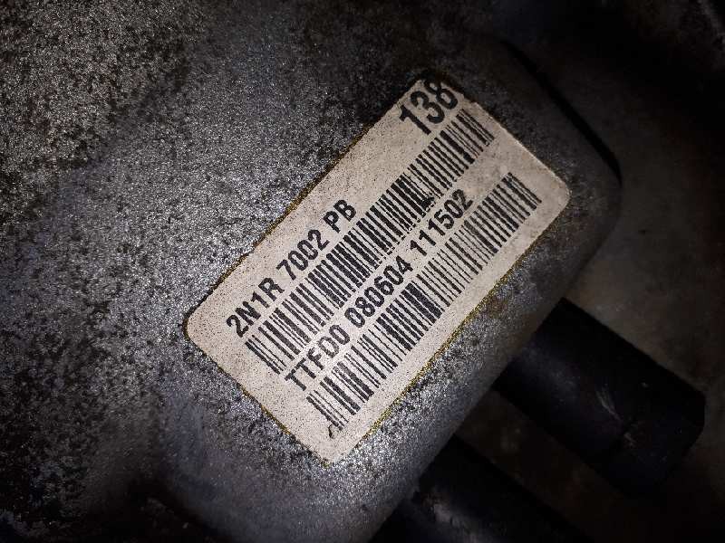 Recambio de caja cambios para ford fusion (cbk) ambiente referencia OEM IAM 2N1R7002PB TFD0 