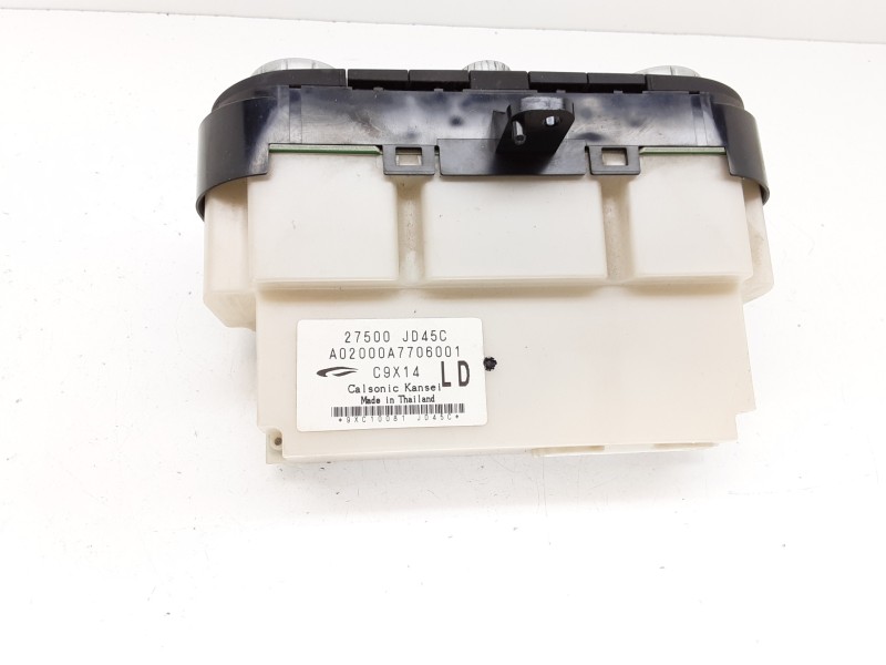 Recambio de mando calefaccion / aire acondicionado para nissan qashqai (j10) acenta referencia OEM IAM 27500JD45C A02000A7706001