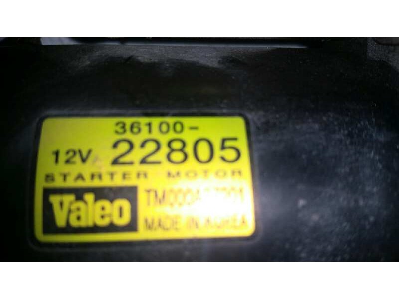 Recambio de motor arranque para hyundai coupe (gk) 1.6 16v cat referencia OEM IAM 3610022805  