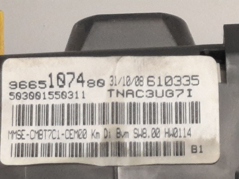 Recambio de cuadro instrumentos para peugeot 308 confort referencia OEM IAM 9665107480  TNAC3UG71