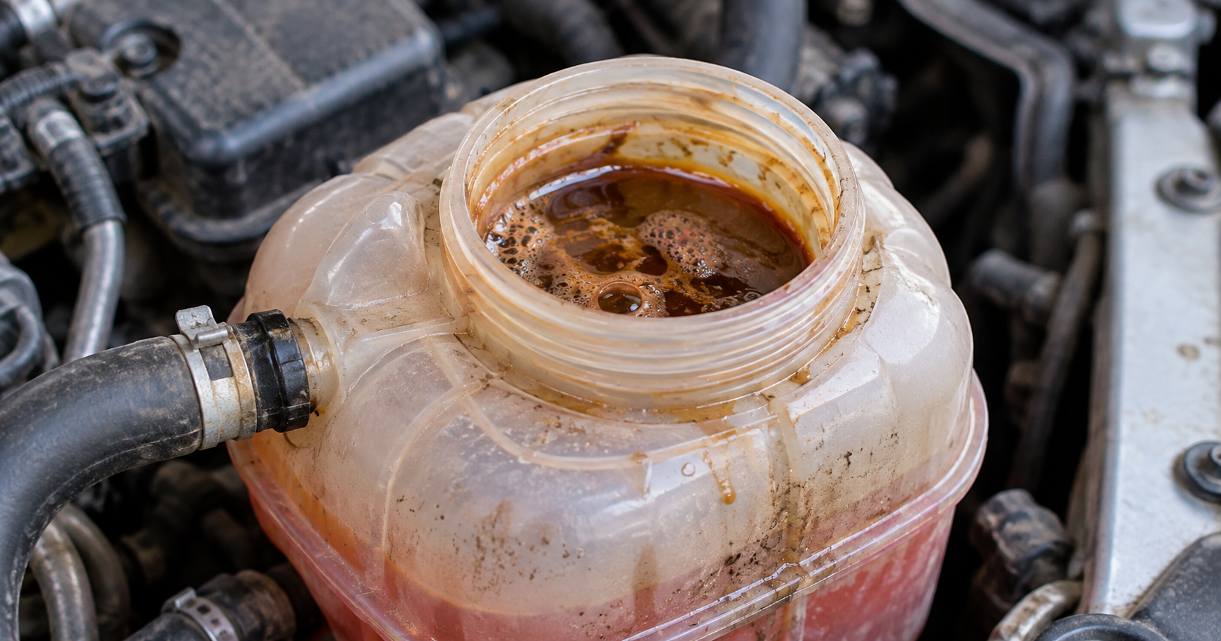Aceite en el refrigerante: causas, síntomas y qué debes hacer